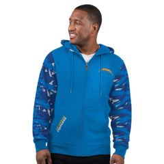 Los Angeles Chargers Starter Thursday Night Gridiron Full-Zip Hoodie - Powder Blue online