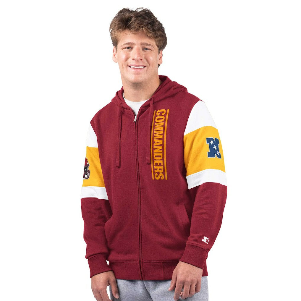Washington Commanders Starter Extreme Full-Zip Hoodie - Burgundy outlet