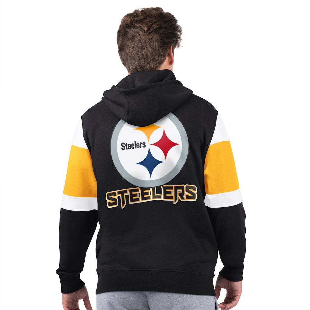Pittsburgh Steelers Starter Extreme Full-Zip Hoodie - Black outlet