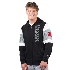Las Vegas Raiders Starter Extreme Full-Zip Hoodie - Black cheap