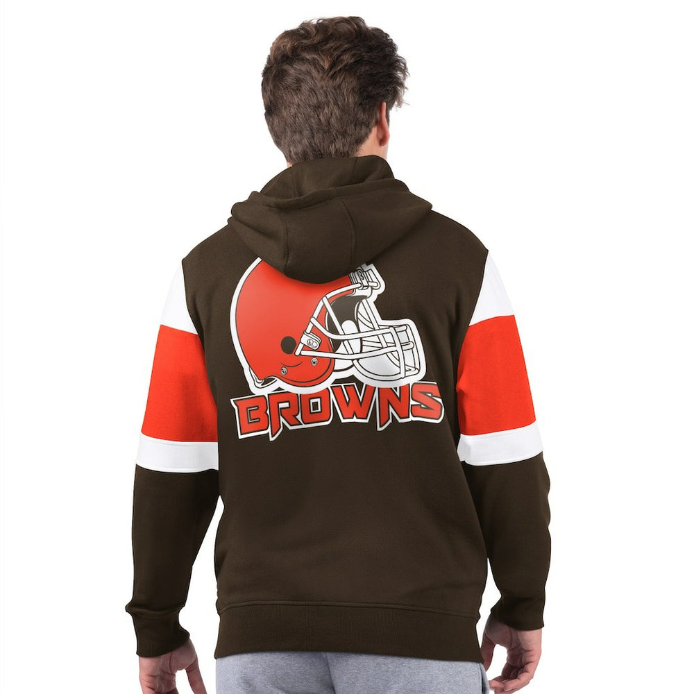 Cleveland Browns Starter Extreme Full-Zip Hoodie - Brown outlet