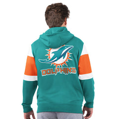 Miami Dolphins Starter Extreme Full-Zip Hoodie - Aqua sale