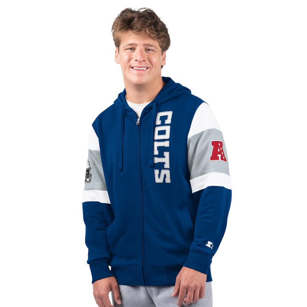 Indianapolis Colts Starter Extreme Full-Zip Hoodie - Royal online