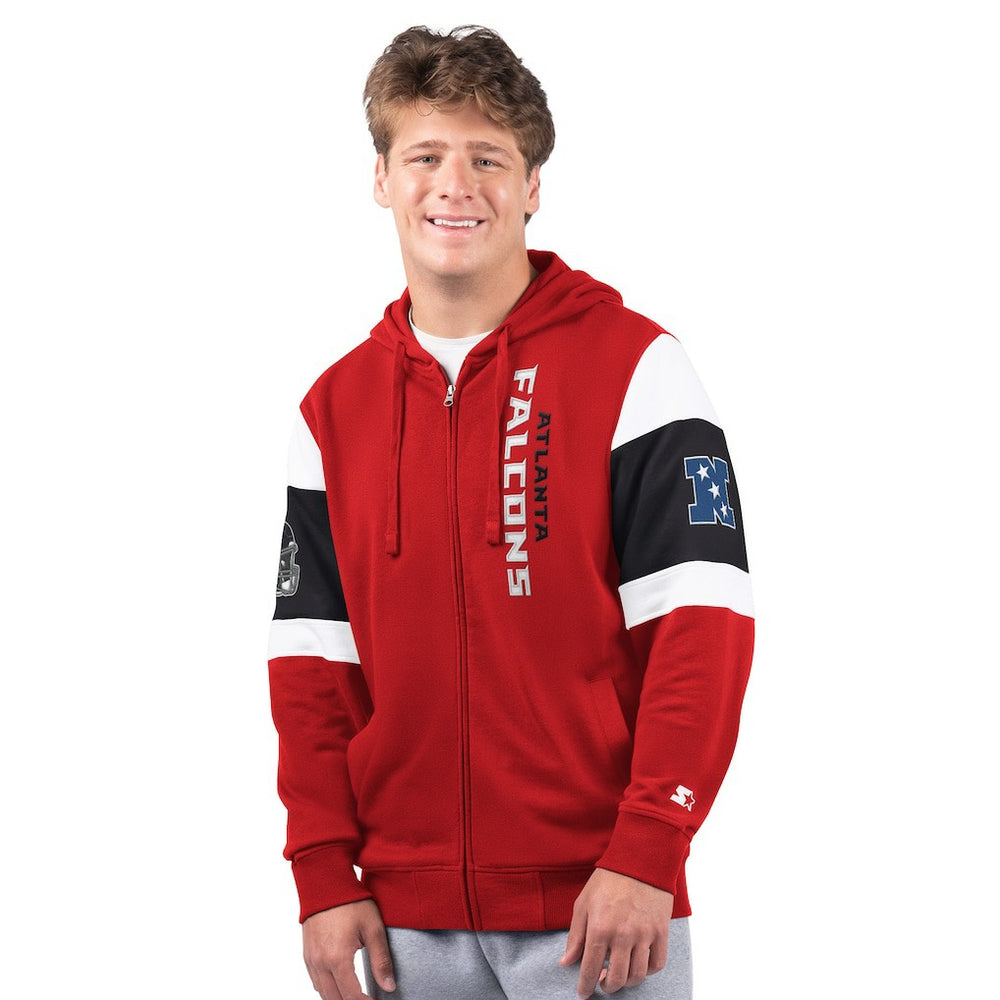 Atlanta Falcons Starter Extreme Full-Zip Hoodie - Red for sale