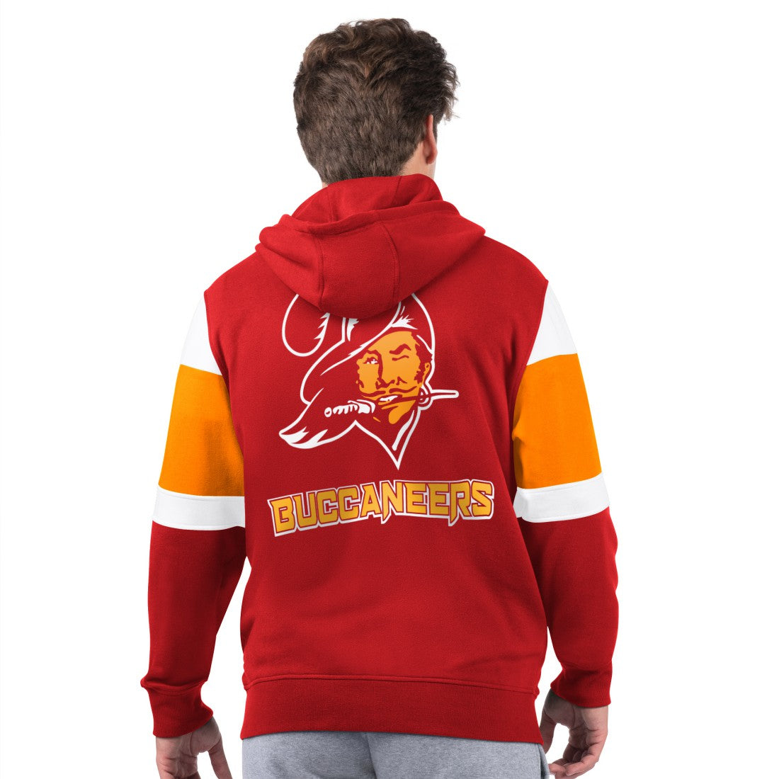 Tampa Bay Buccaneers Starter Extreme Vintage Logo Full-Zip Hoodie - Red on sale