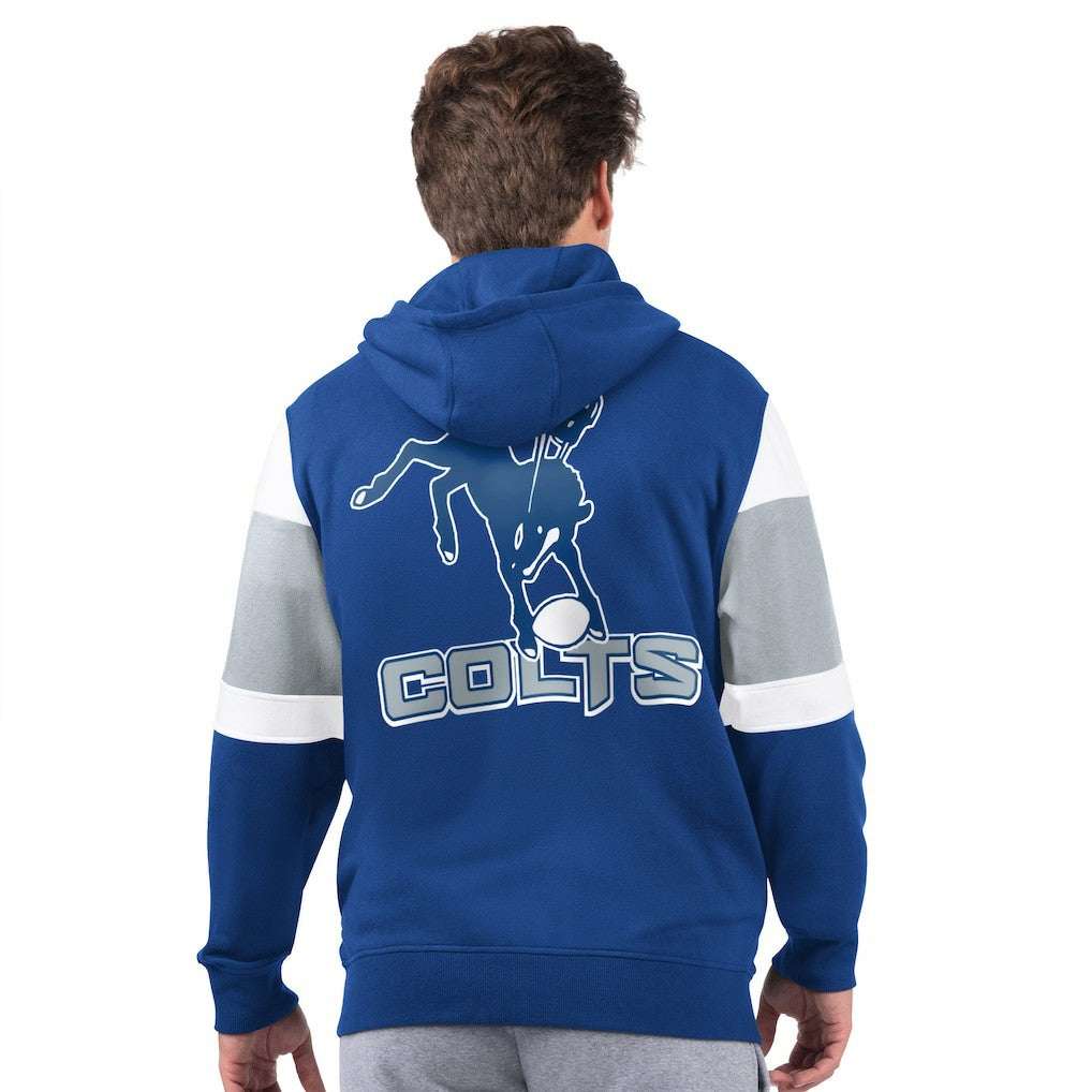 Indianapolis Colts Starter Extreme Vintage Logo Full-Zip Hoodie - Royal cheap