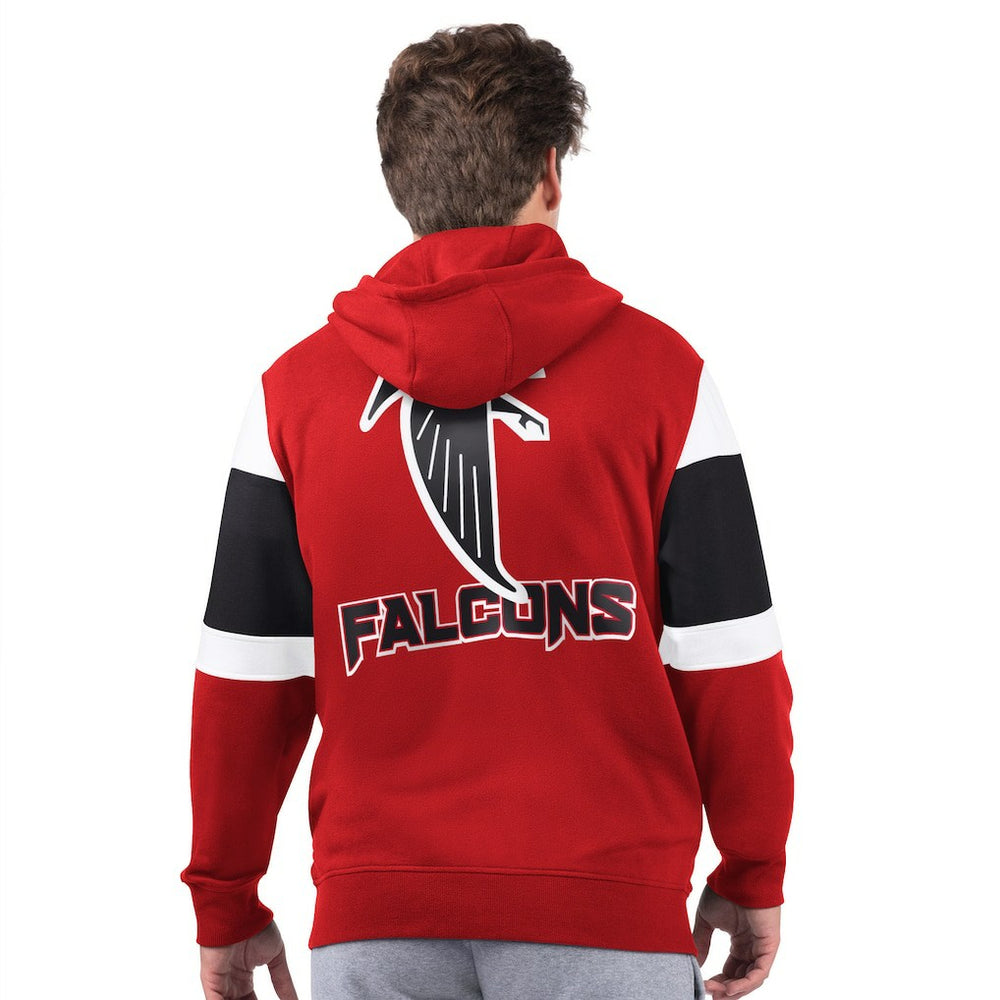 Atlanta Falcons Starter Extreme Vintage Logo Full-Zip Hoodie - Red discount
