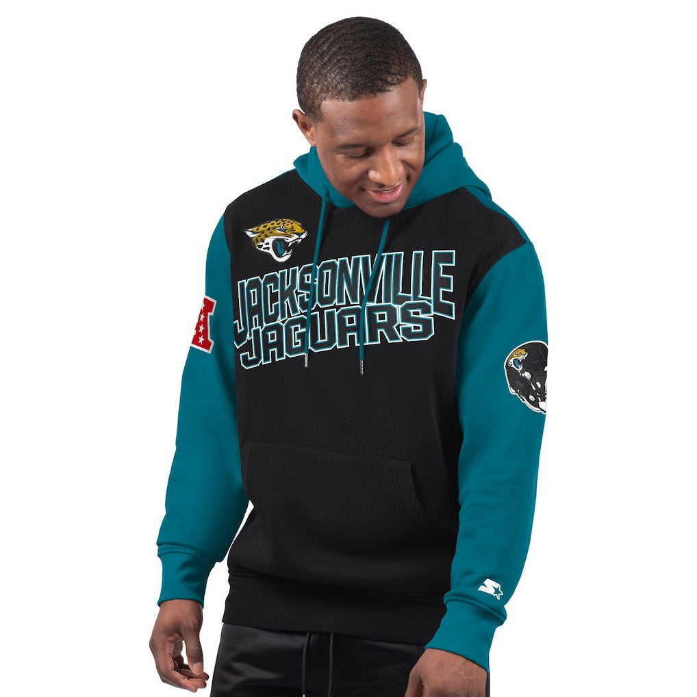 Jacksonville Jaguars Starter Extreme Pullover Hoodie - Black sale