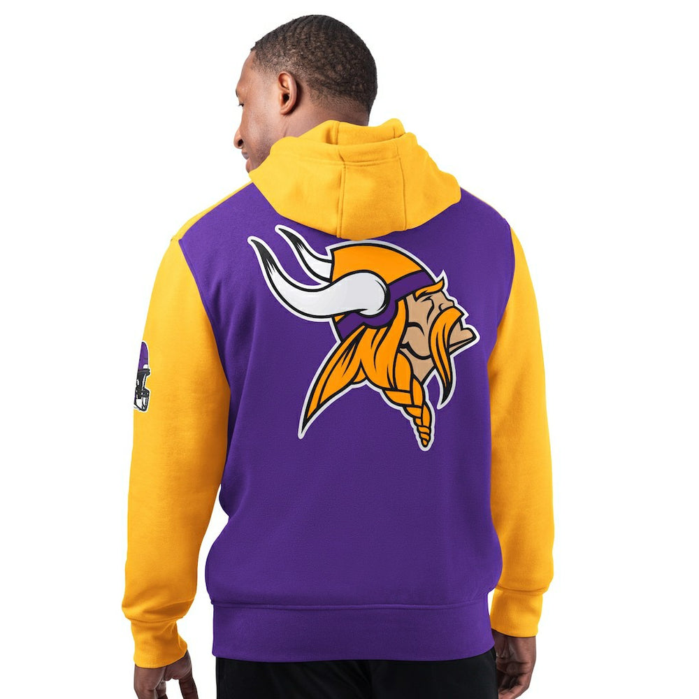 Minnesota Vikings Starter Extreme Pullover Hoodie - Purple for sale