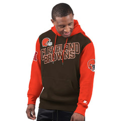 Cleveland Browns Starter Extreme Pullover Hoodie - Brown online