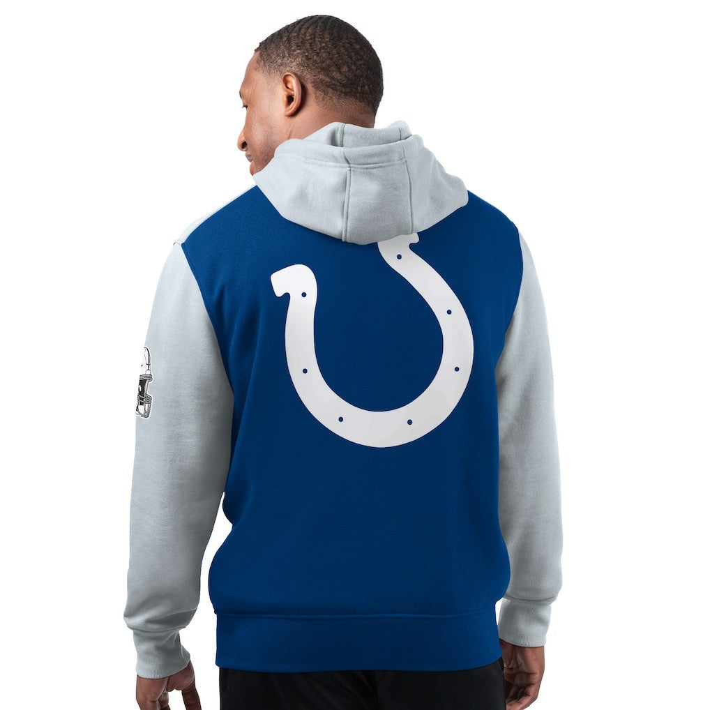 Indianapolis Colts Starter Extreme Pullover Hoodie - Royal for sale