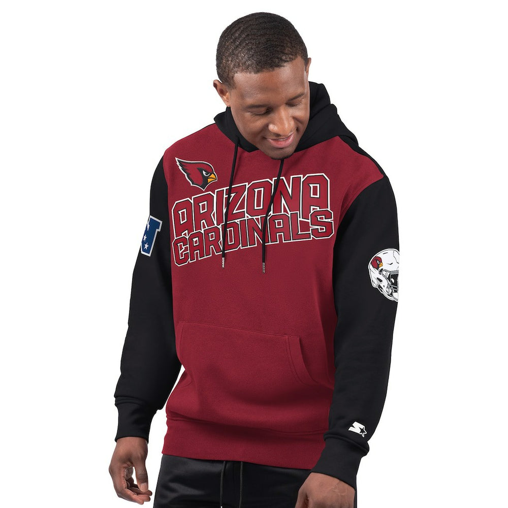 Arizona Cardinals Starter Extreme Pullover Hoodie - Cardinal outlet