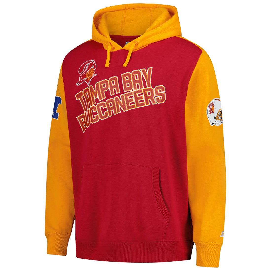 Tampa Bay Buccaneers Starter Extreme Vintage Logo Pullover Hoodie - Orange on sale