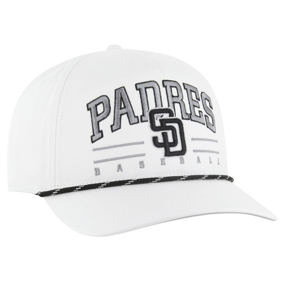 San Diego Padres Roscoe Speckle Hitch Adjustable Hat - White | 47 brand