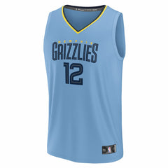 Ja Morant Memphis Grizzlies Fast Break Replica Player Jersey - Statement Edition - Light Blue | Fanatics on sale