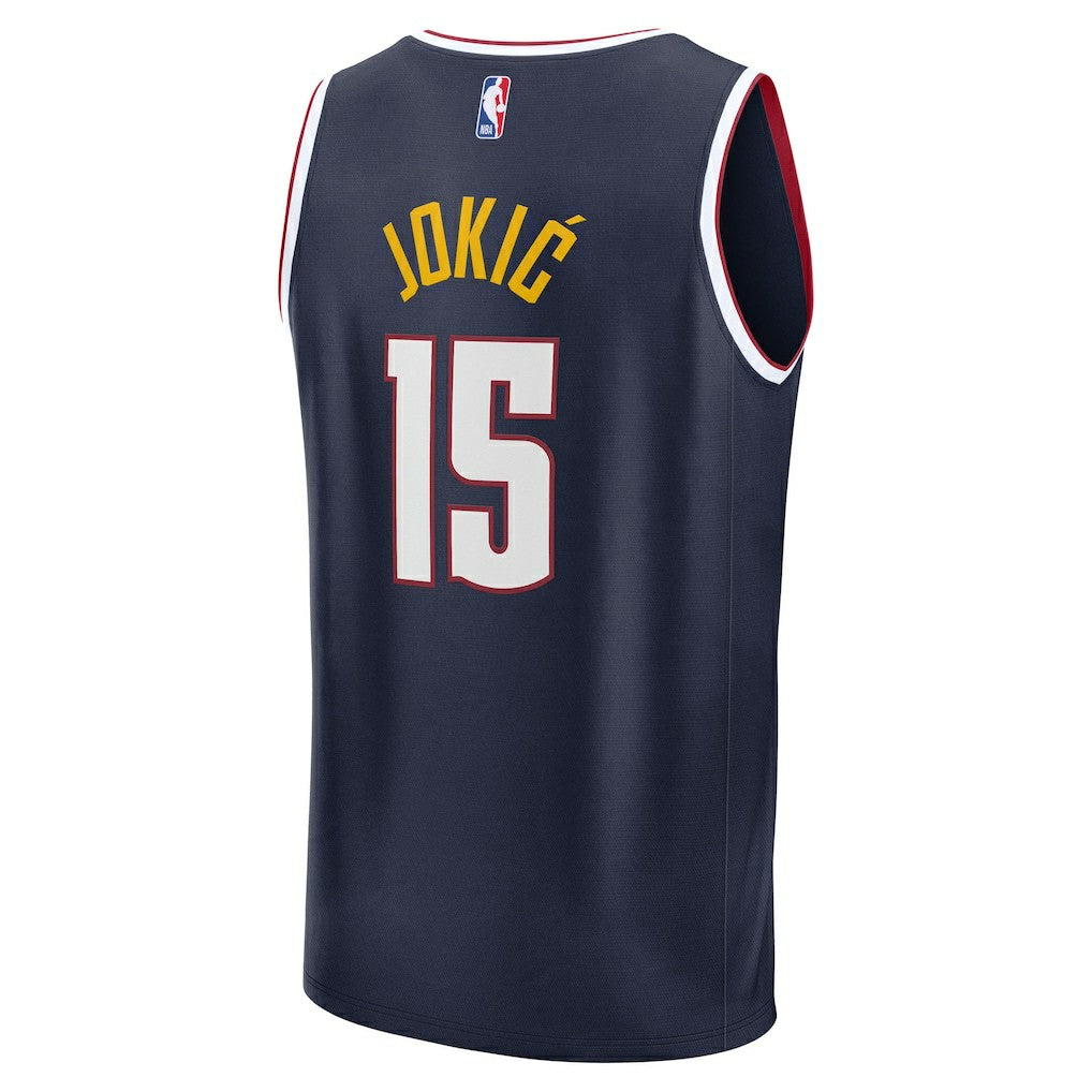 Nikola Jokic Denver Nuggets Youth Fast Break Replica Player Jersey sale - Icon Editi- Navy | Fanatics sale