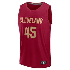 Donovan Mitchell Cleveland Cavaliers Fast Break Replica Player Jersey sale - Icon Editi- Wine | Fanatics sale