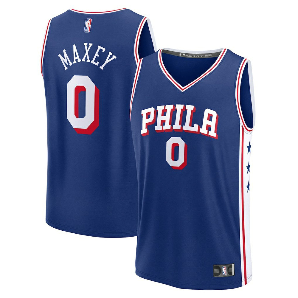 Tyrese Maxey Philadelphia 76ers Youth Fast Break Replica Player Jersey - Icon Edition - Royal | Fanatics on sale