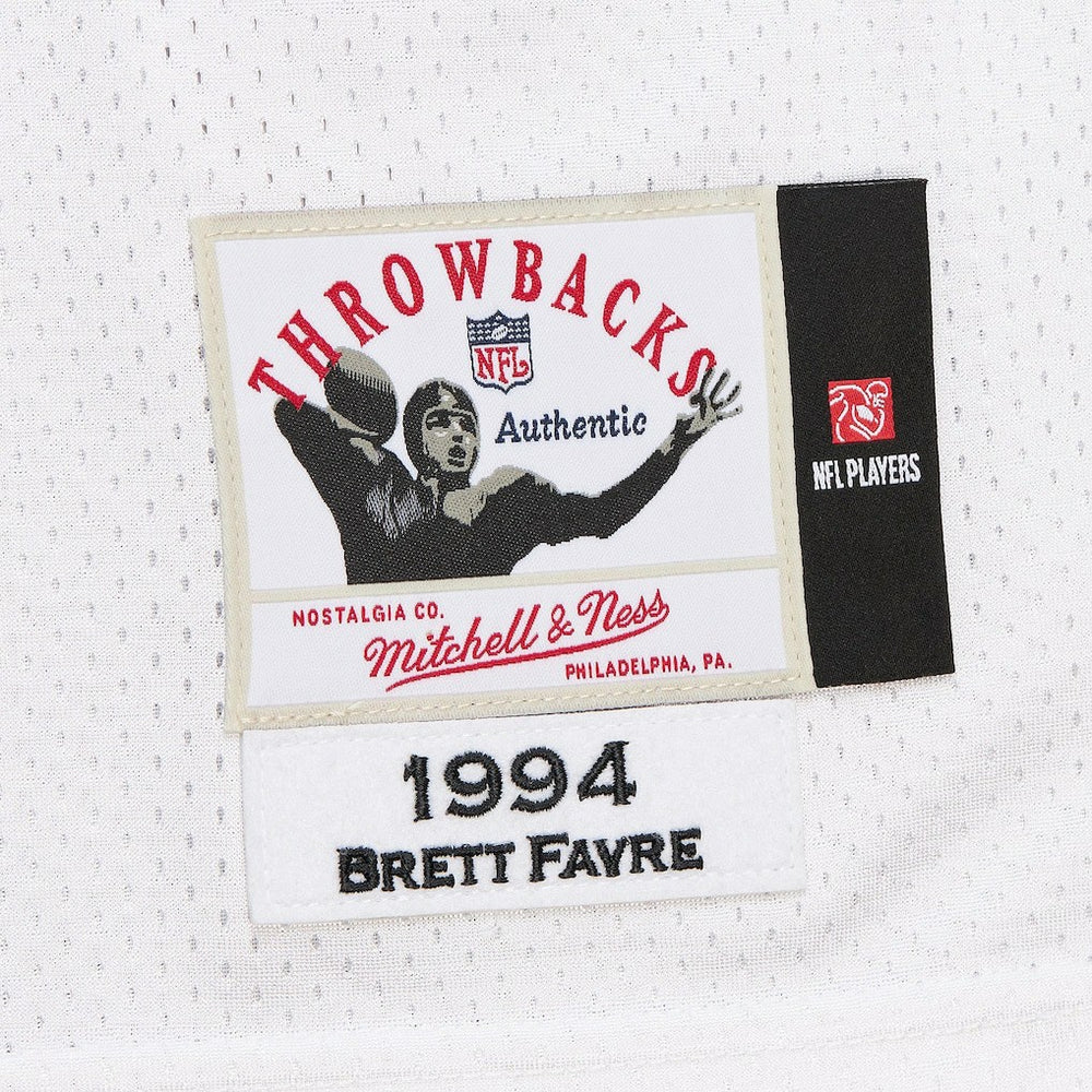Brett Favre Green Bay Packers 1994 Authentic Throwback Retired Player Jersey - White discount