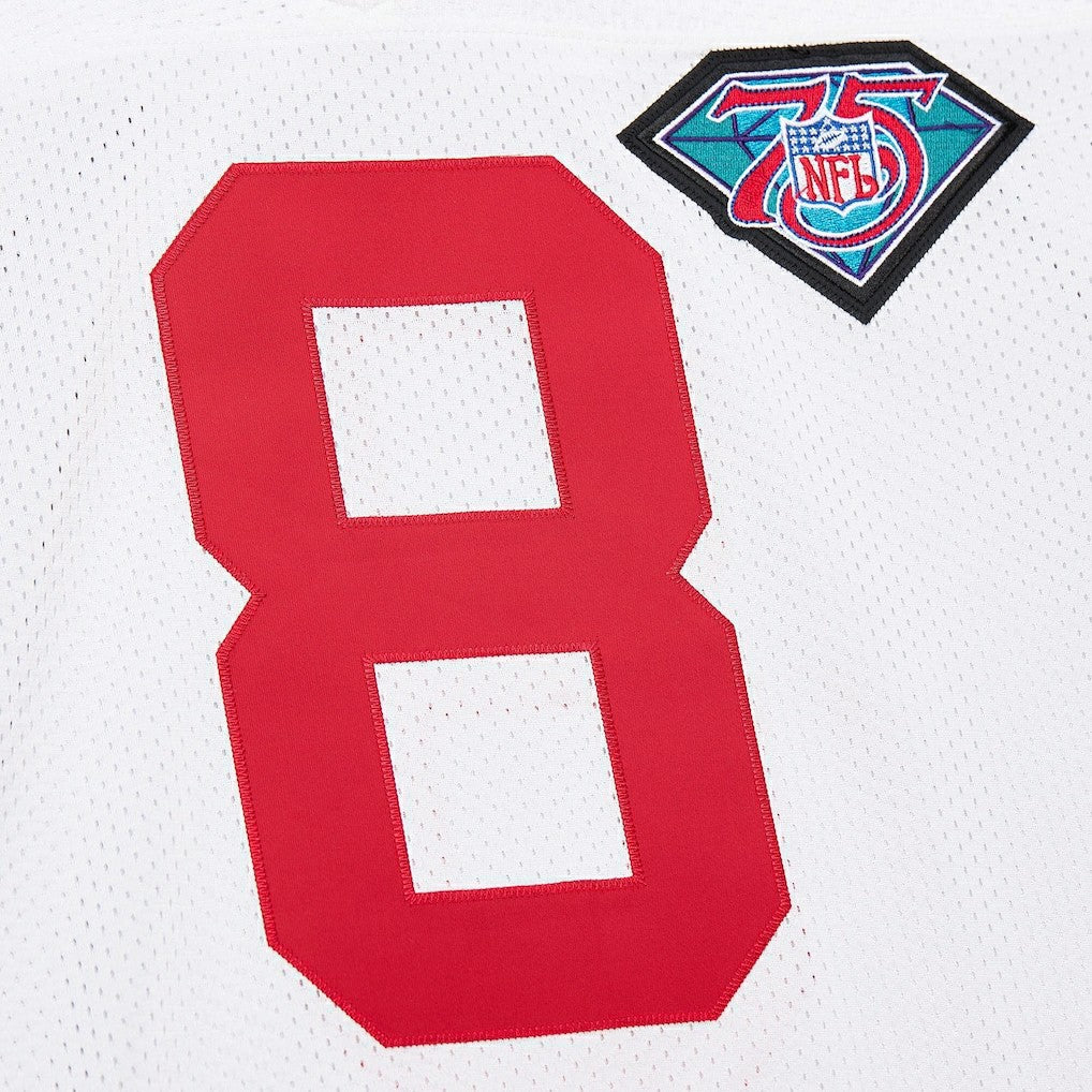 Steve Young San Francisco 49ers 1994 Authentic Throwback Retired Player Jersey - White discount