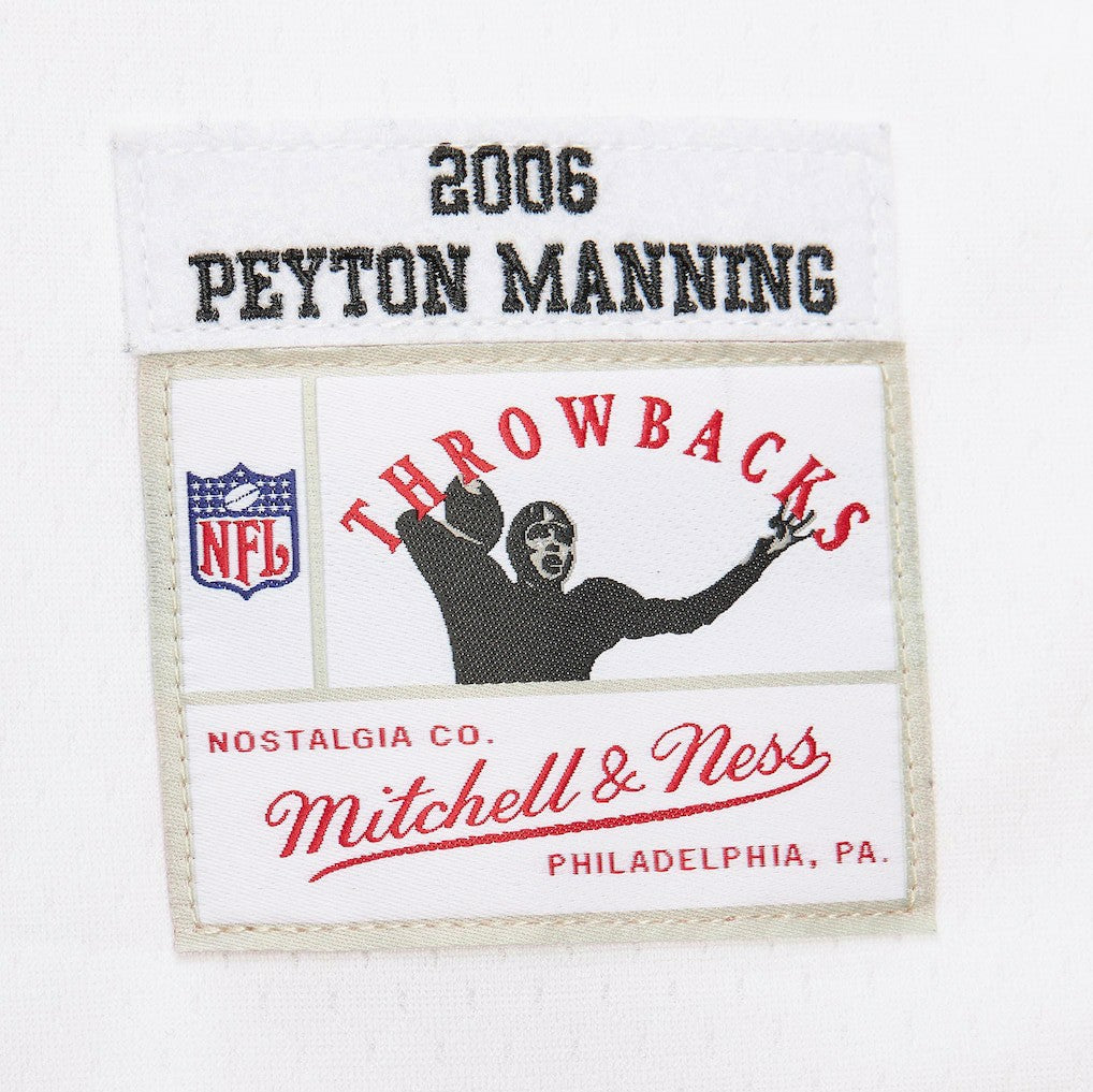 Peyton Manning Indianapolis Colts Player Name & Number Hoodie Legacy Jersey - White online