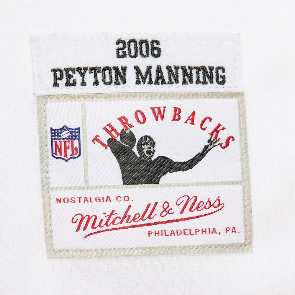 Peyton Manning Indianapolis Colts Player Name & Number Hoodie Legacy Jersey - White online