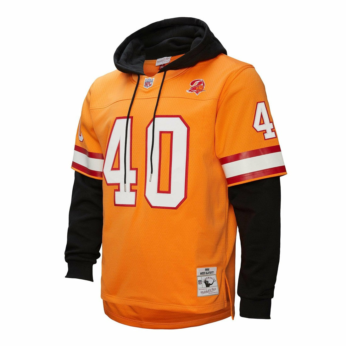 Mike Alstott Tampa Bay Buccaneers Player Name & Number Hoodie Legacy Jersey - Orange online