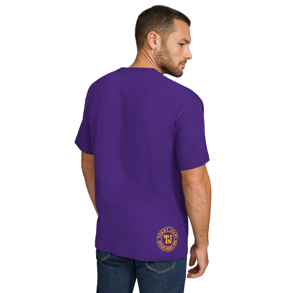 Los Angeles Lakers Tommy Jeans Noah Swish T-Shirt - Purple for sale