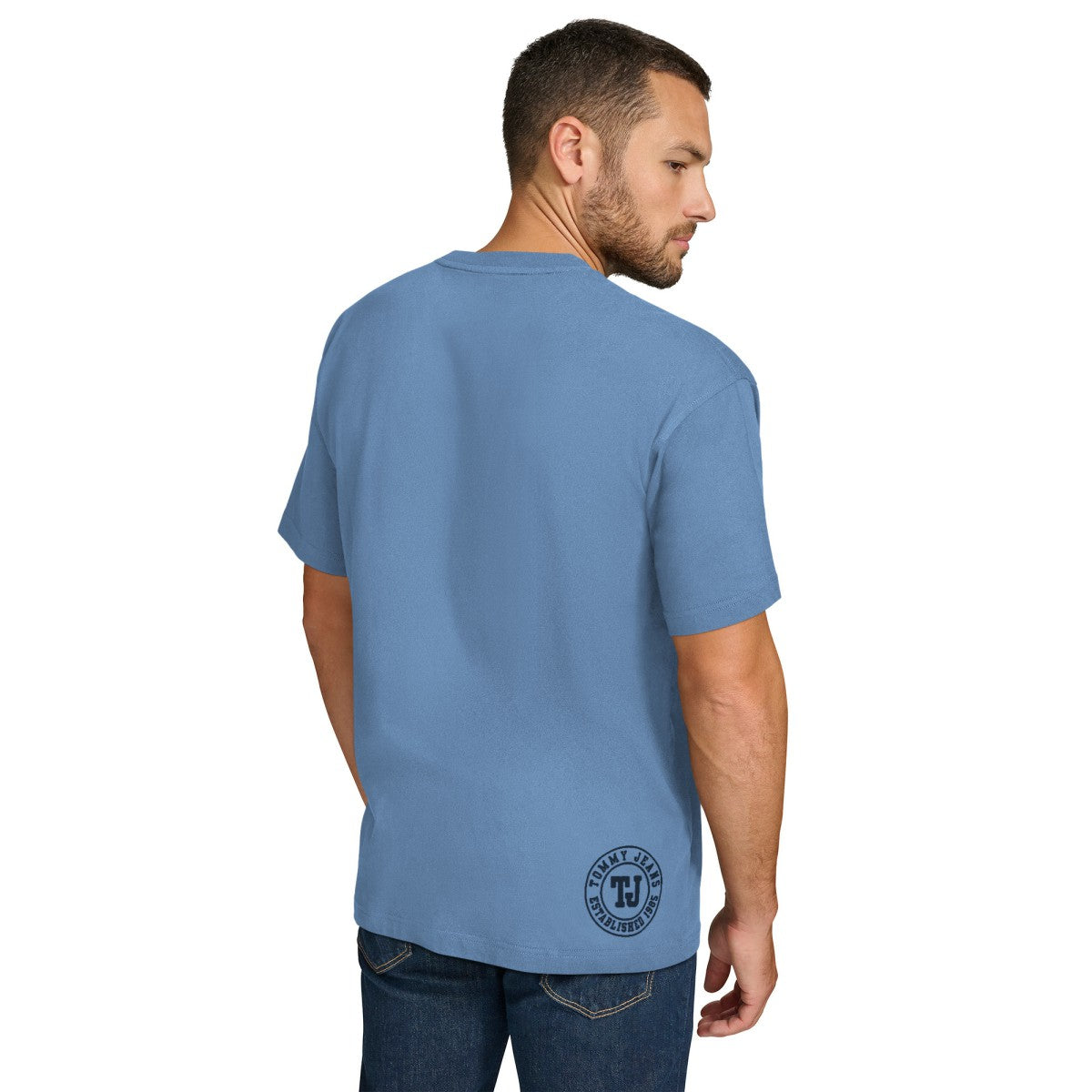 Memphis Grizzlies Tommy Jeans Noah Swish T-Shirt - Light Blue discount