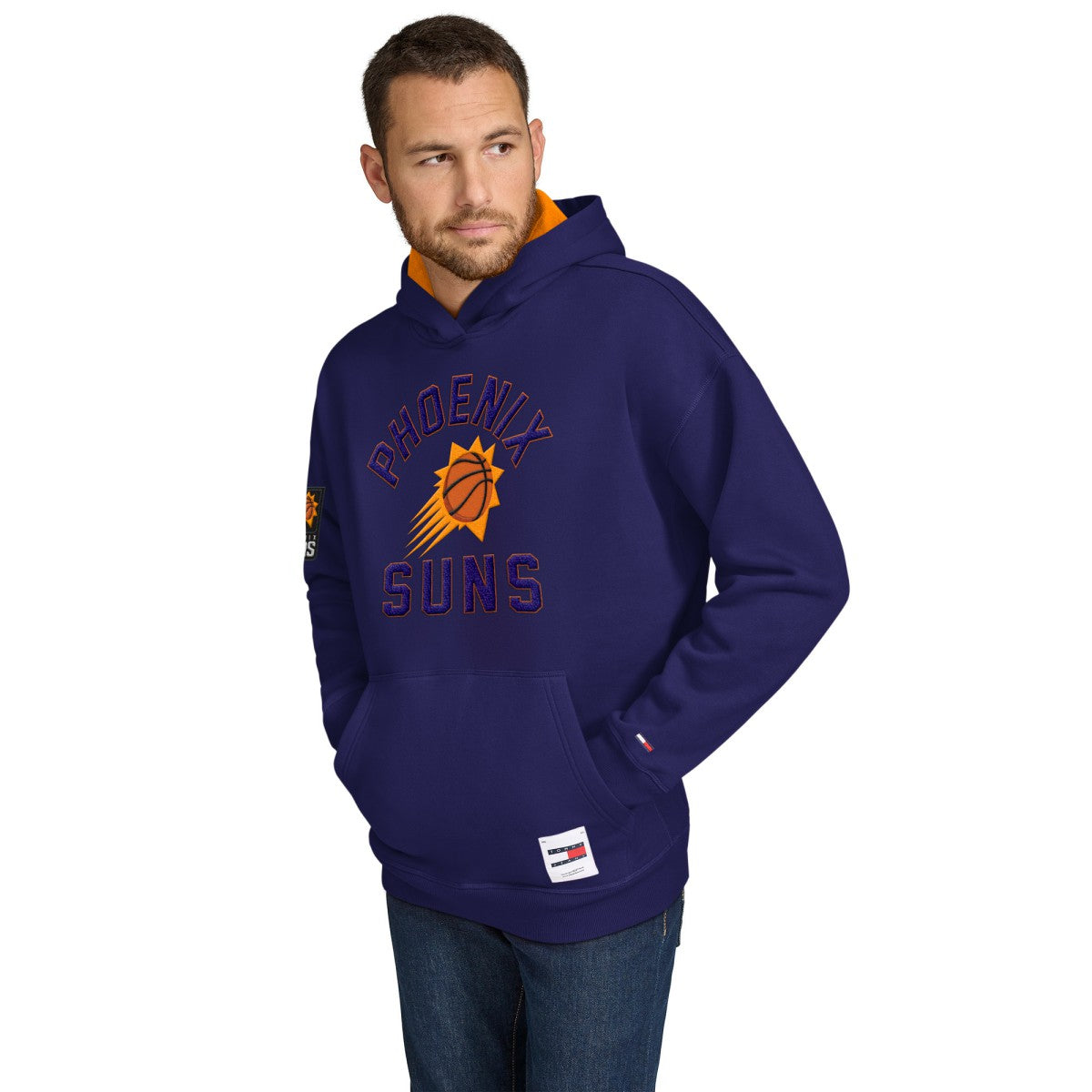 Phoenix Suns Tommy Jeans Sebastian Pullover Hoodie - Purple discount