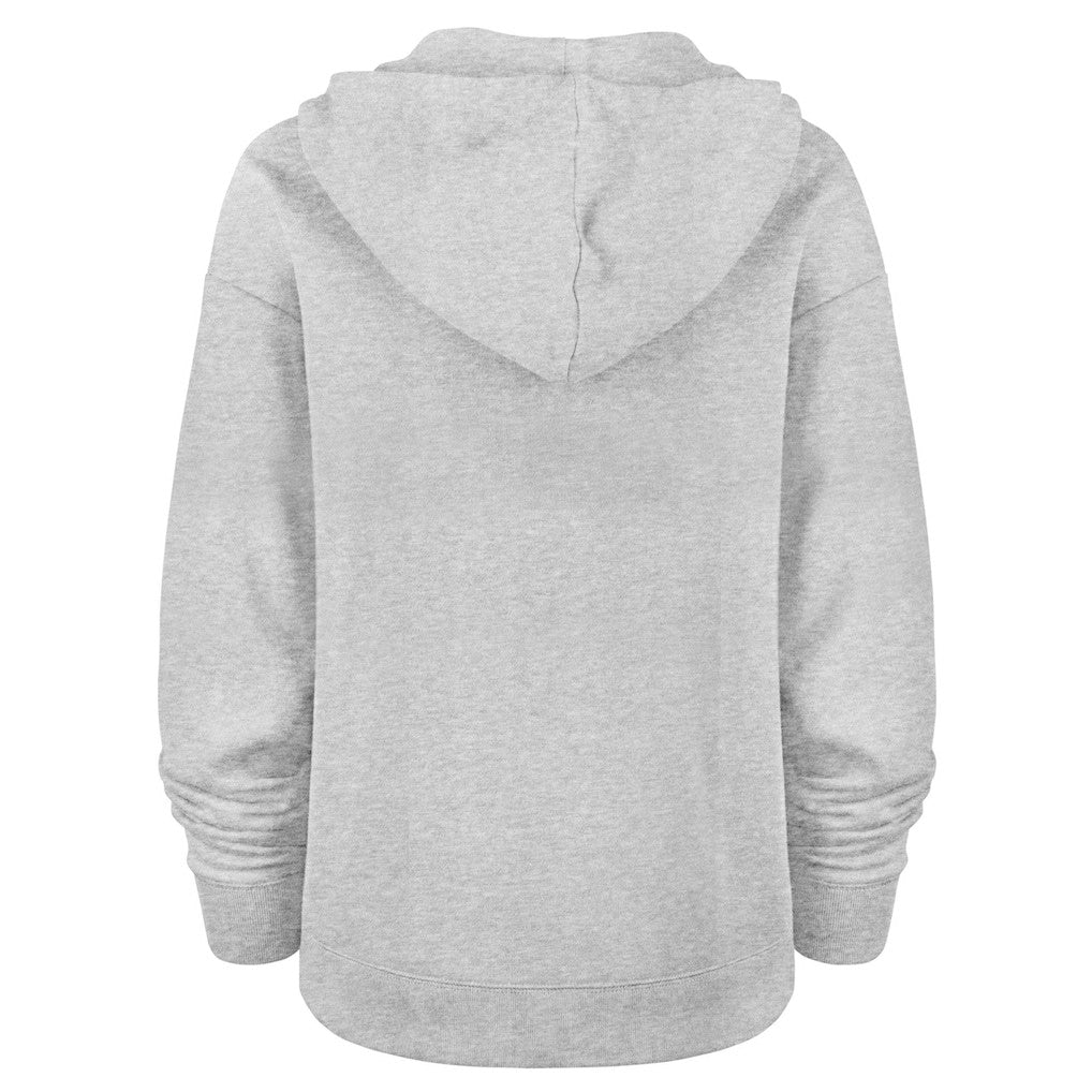 New York Jets '47 Women's Premier Kennedy V-Neck Pullover Hoodie - Gray on sale