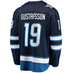 David Gustafsson Winnipeg Jets Fanatics Home Premier Breakaway Player Jersey Navy