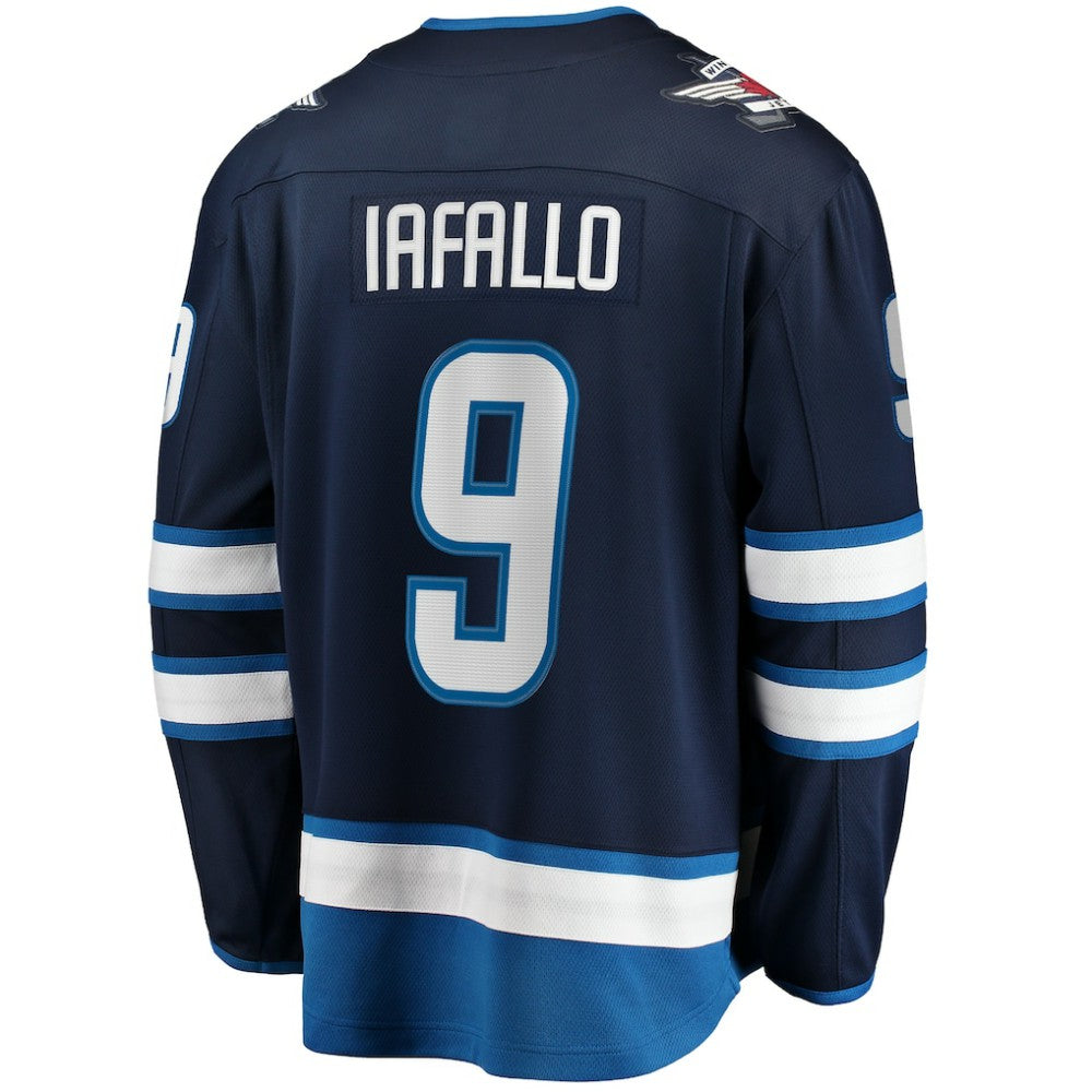 Alex Iafallo Winnipeg Jets Fanatics Home Premier Breakaway Player Jersey Navy
