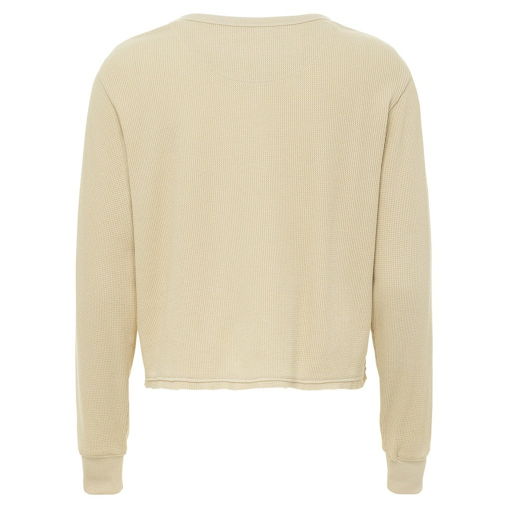 Philadelphia 76ers Sportiqe Unisex High Country Collection Cullen Waffle Knit Long Sleeve T-Shirt - Cream outlet