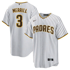 Jackson Merrill San Diego Padres Home Replica Jersey - White | Nike
