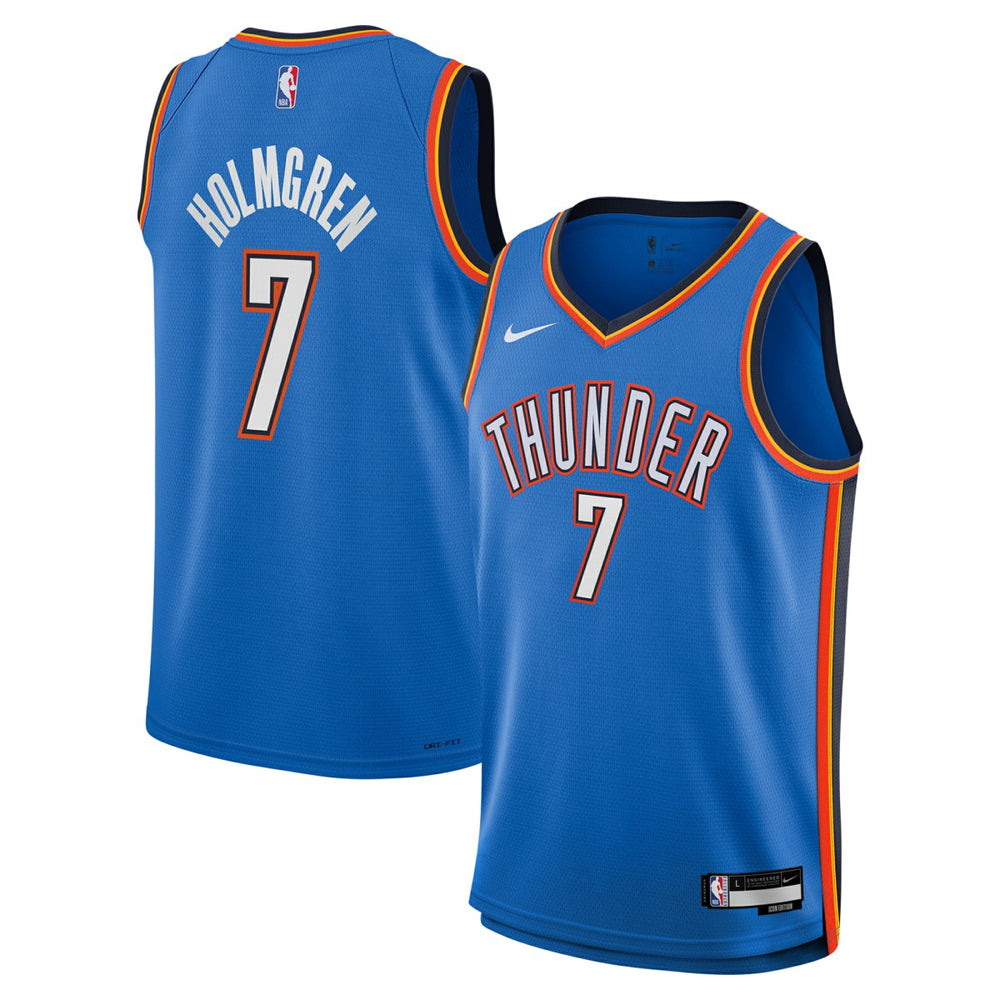 Chet Holmgren Oklahoma City Thunder Youth Swingman Jersey - Icon Edition - Blue | Nike for sale