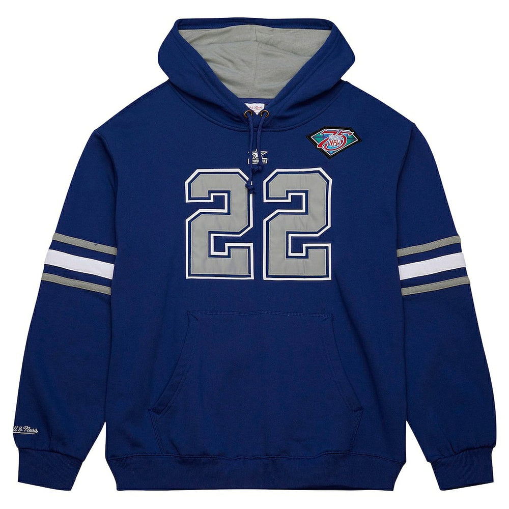 Emmitt Smith Dallas Cowboys Retired Player Name & Number Pullover Hoodie - Navy cheap