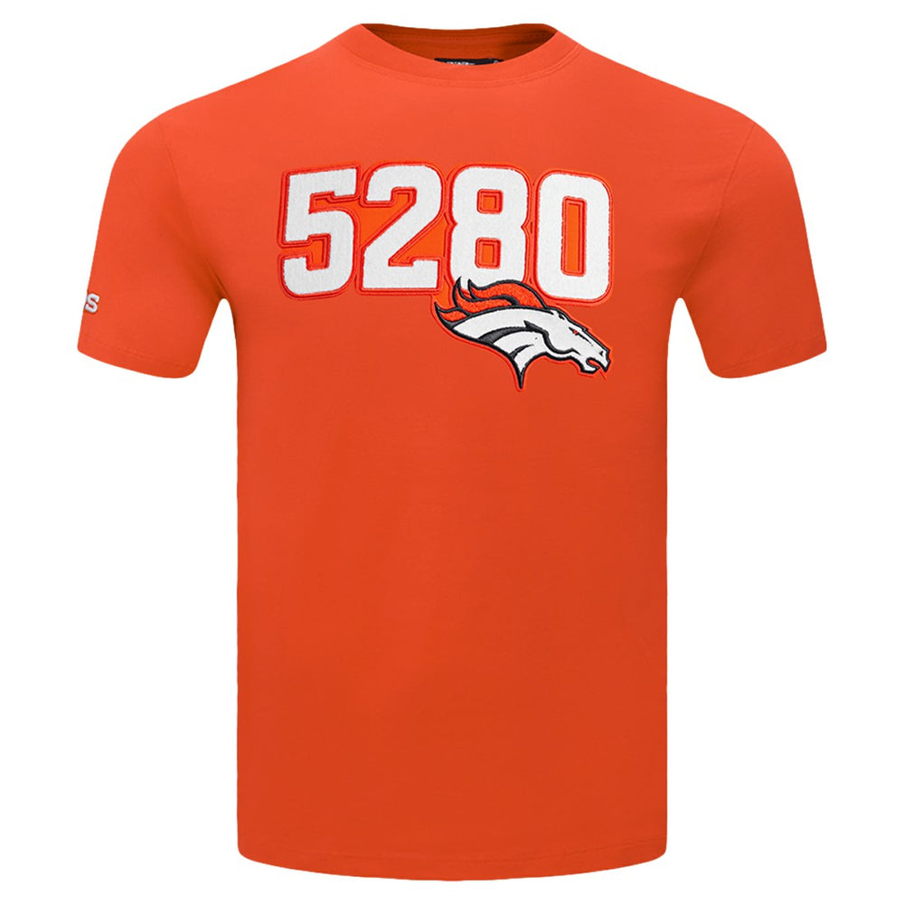 Denver Broncos Pro Standard Frozen Single Jersey T-Shirt - Orange cheap