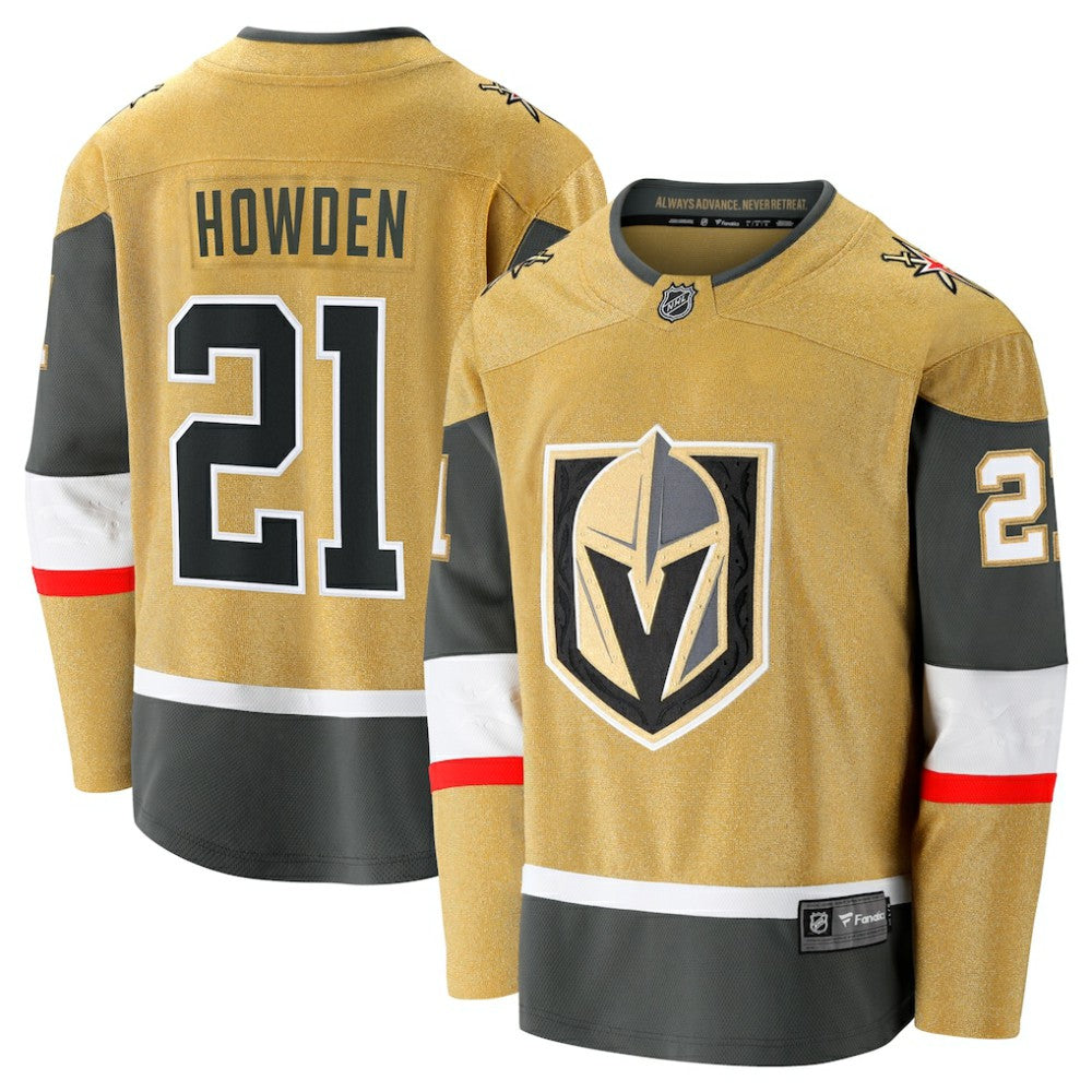 Brett Howden Vegas Golden Knights Fanatics Home Premier Breakaway Player Jersey Gold