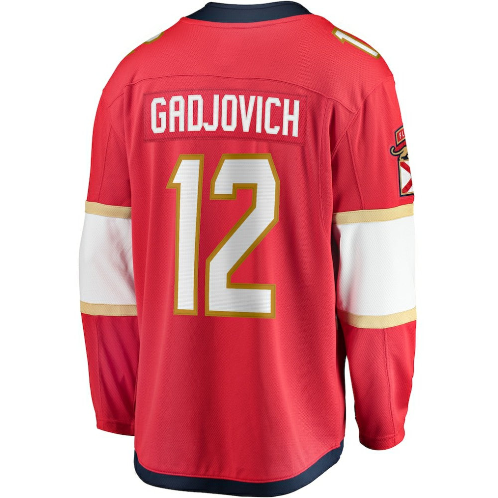 Jonah Gadjovich Florida Panthers Fanatics Premier Breakaway Player Jersey Red
