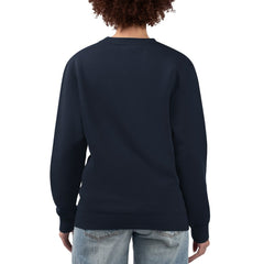 Denver Broncos G-III 4Her by Carl Banks Women's Football Logo Graphic Fleece Tri-Blend Pullover Sweatshirt - Navy for sale