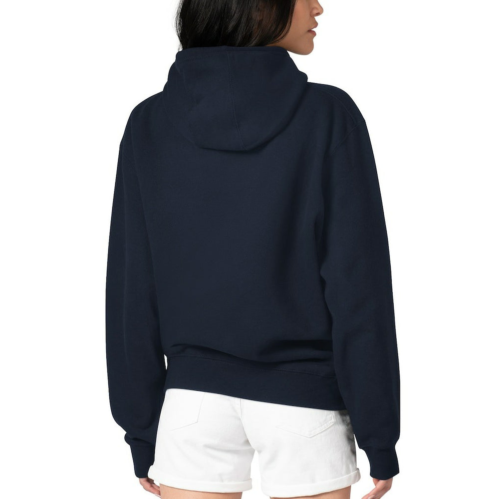 Seattle Seahawks G-III 4Her by Carl Banks Women's Football Logo Fleece Tri-Blend Pullover Hoodie - Navy outlet
