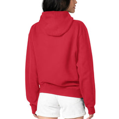 Kansas City Chiefs G-III 4Her by Carl Banks Women's Football Logo Fleece Tri-Blend Pullover Hoodie - Red on sale