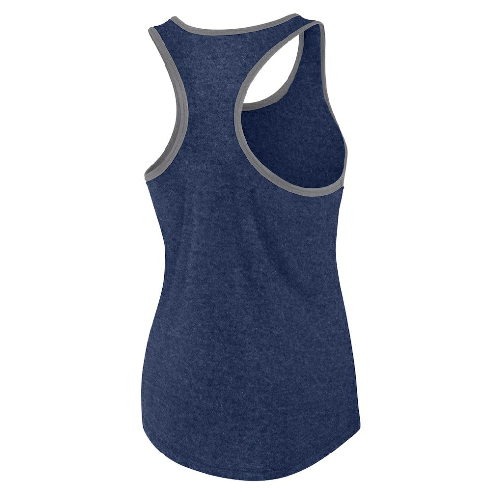 Boston Red Sox Profile Women's Plus Size Racerback Tank Top - Navy