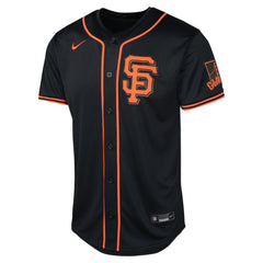 San Francisco Giants Youth Alternate Limited Jersey - Black | Nike