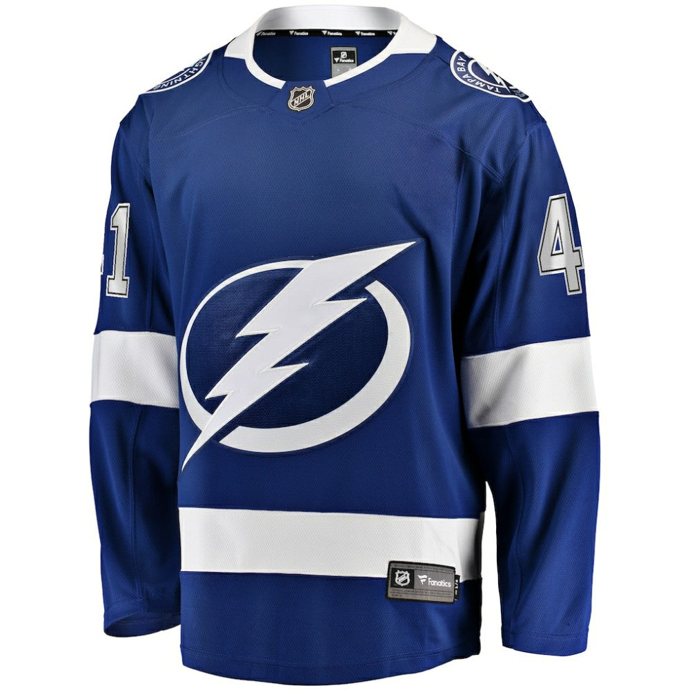 Mitchell Chaffee Tampa Bay Lightning Fanatics Home Premier Breakaway Player Jersey Blue