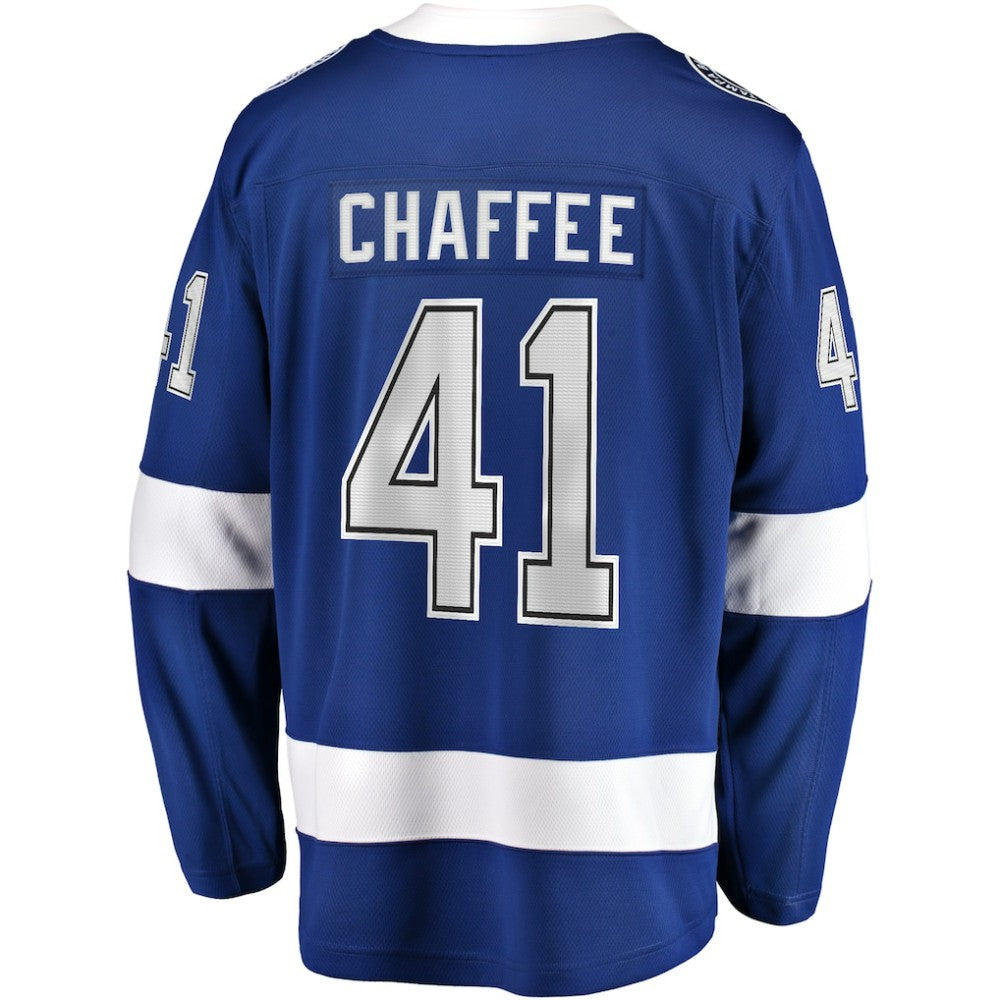 Mitchell Chaffee Tampa Bay Lightning Fanatics Home Premier Breakaway Player Jersey Blue