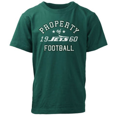 New York Jets Wes & Willy Youth Property Of T-Shirt - Green for sale