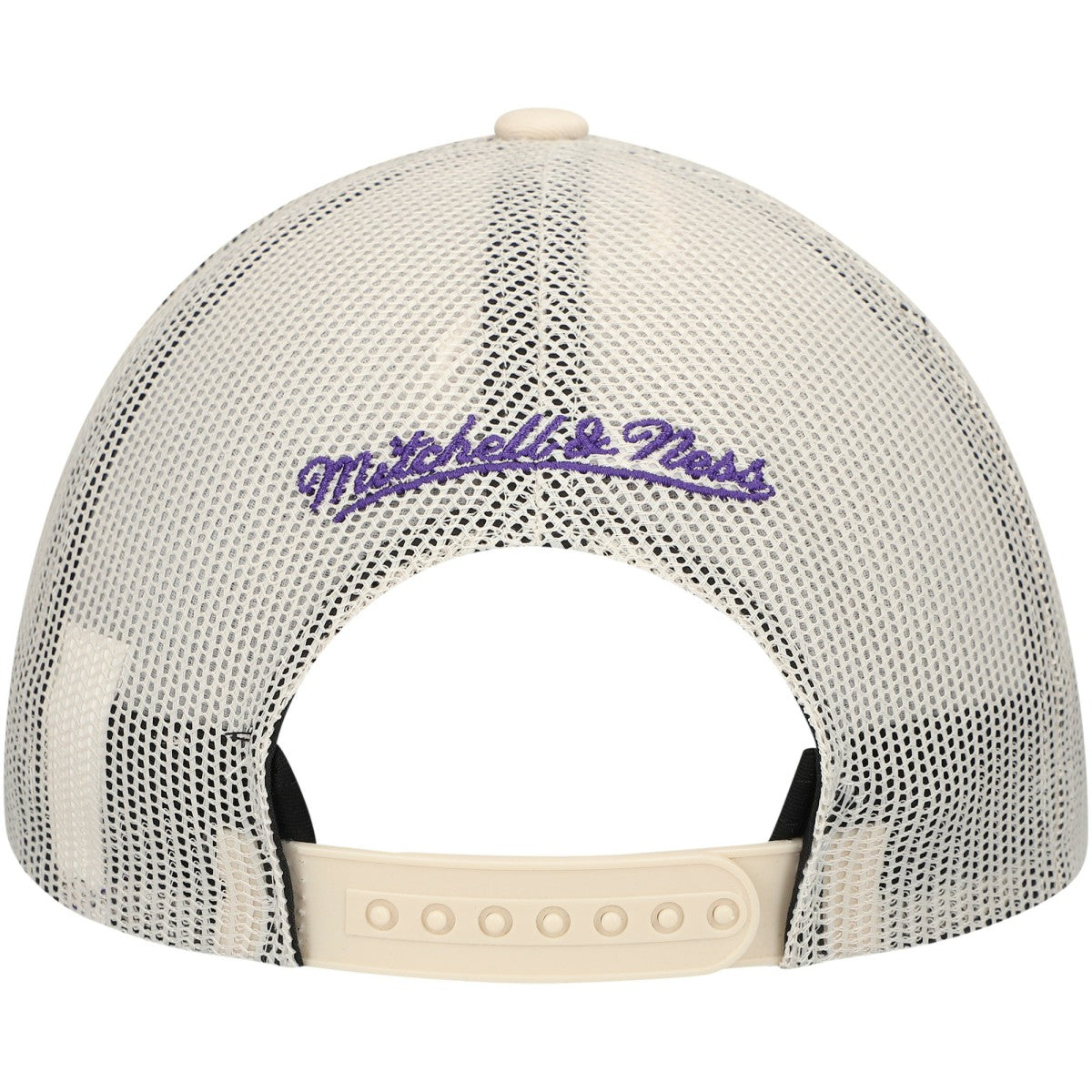 Sacramento Kings Trucker Adjustable Hat - Cream | Mitchell & Ness cheap