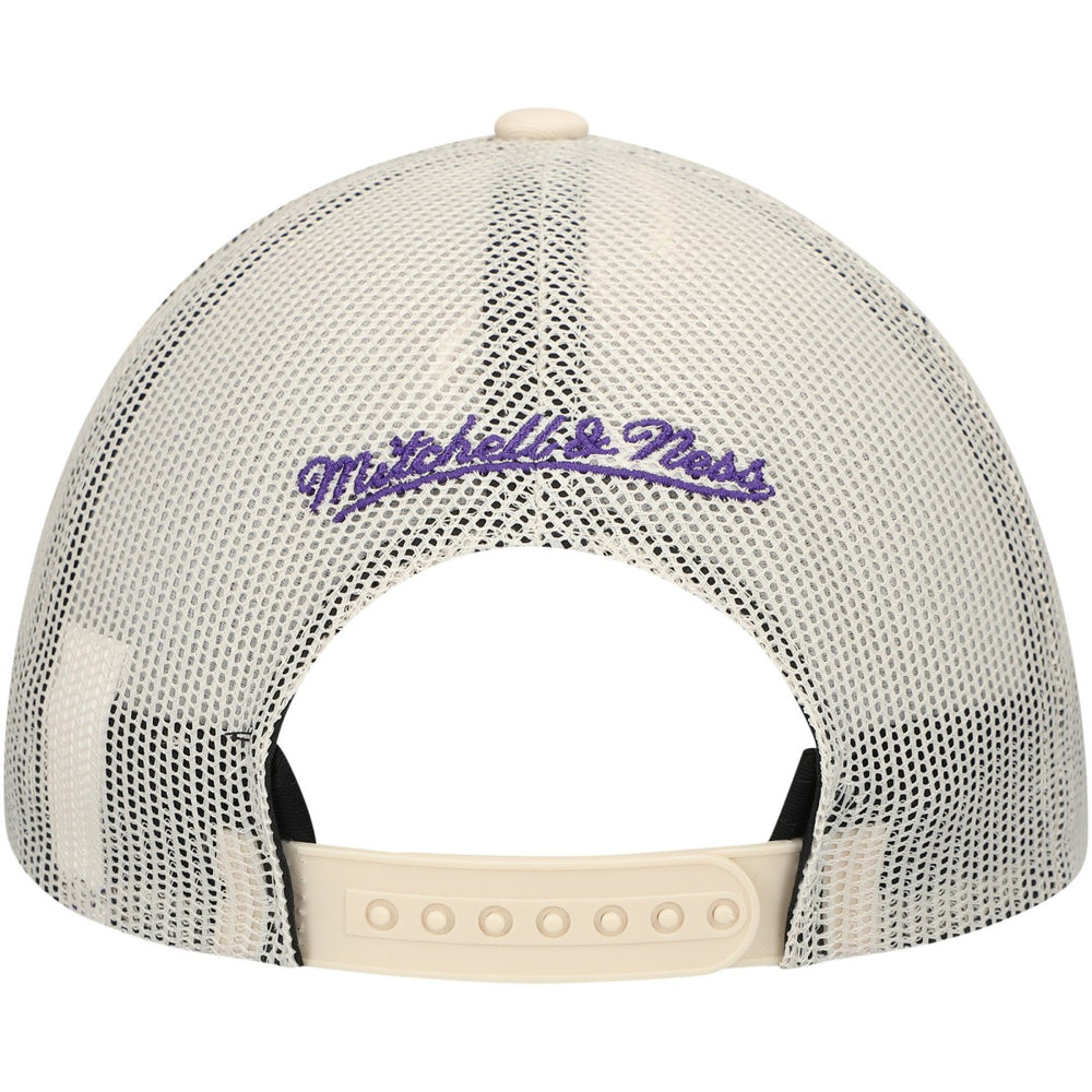 Sacramento Kings Trucker Adjustable Hat - Cream | Mitchell & Ness cheap